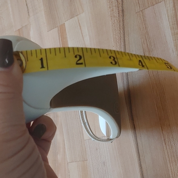 White studded sandals size 10 - Picture 2 of 3